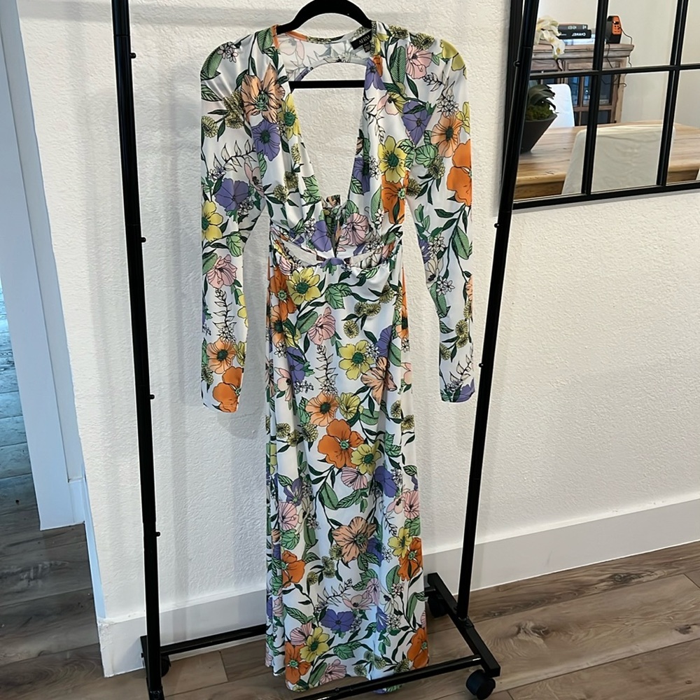 Floorlength Afrm Floral Dress